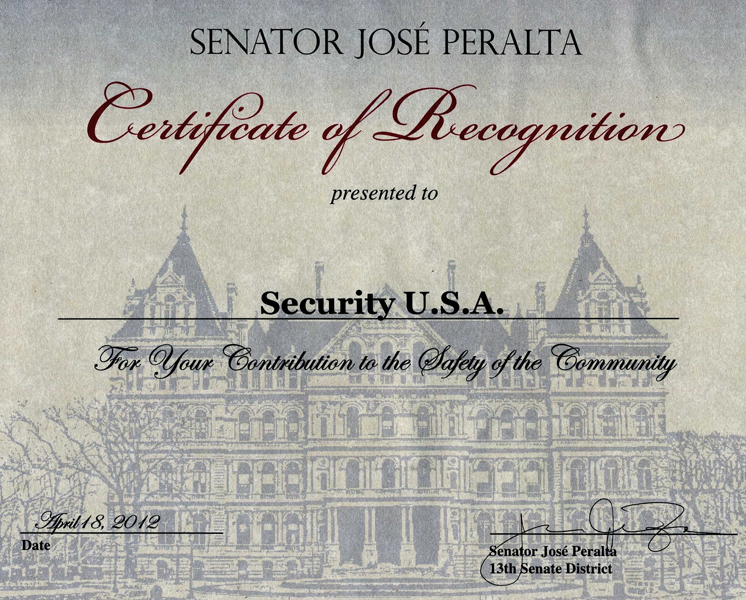 Citation from New York State